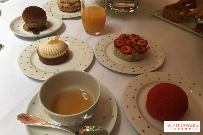 Les nouvelles pâtisseries du Plaza Athénée