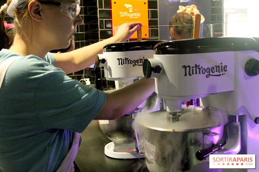 Nitrogénie, glaces à l'azote