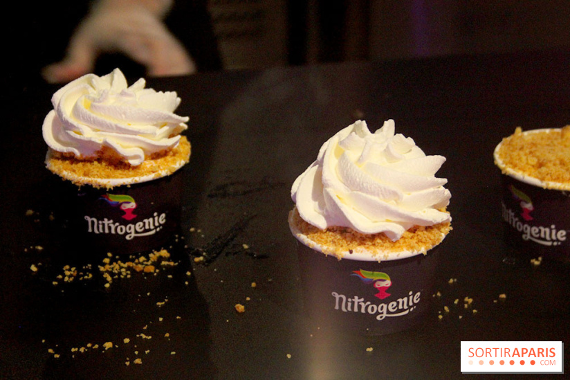 Nitrogénie, glaces à l'azote