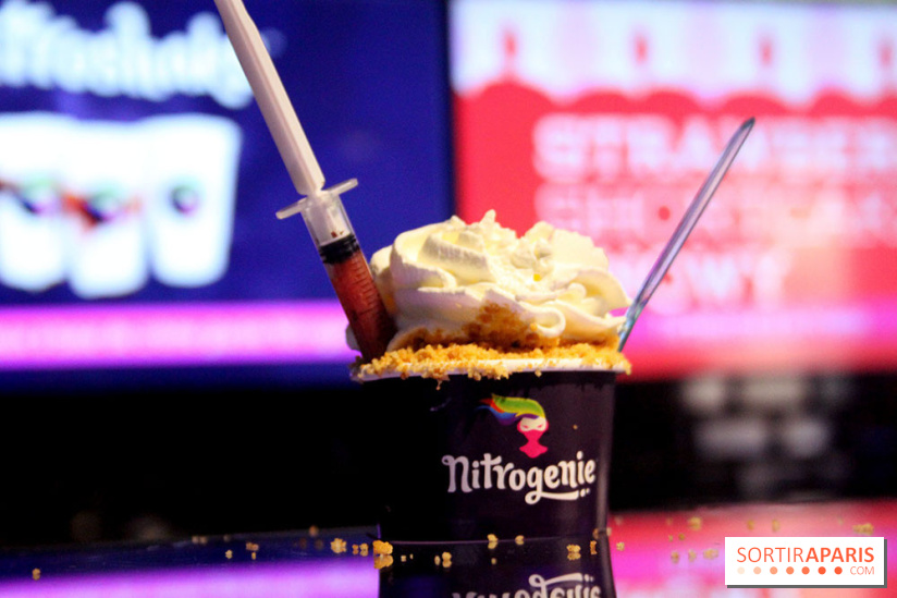 Nitrogénie, glaces à l'azote