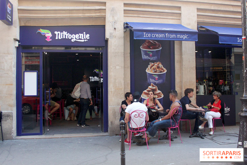 Nitrogénie, glaces à l'azote