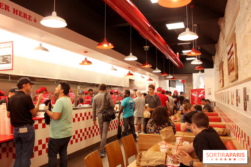 Five Guys, l'ouverture à Bercy Village