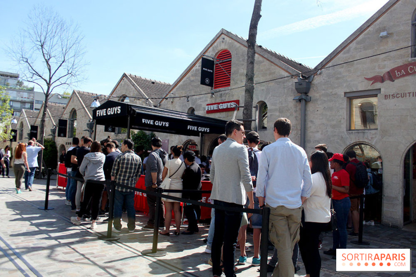 Five Guys, l'ouverture à Bercy Village