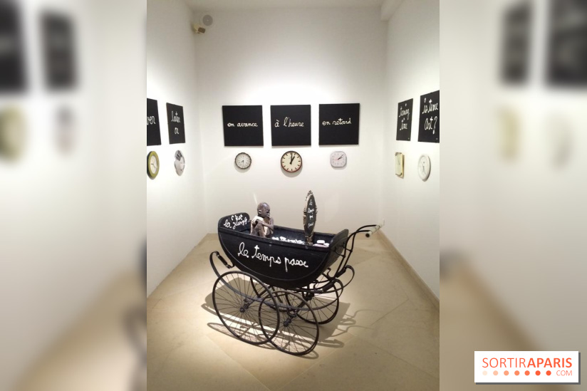 Photos de l'exposition Ben au musée Maillol 