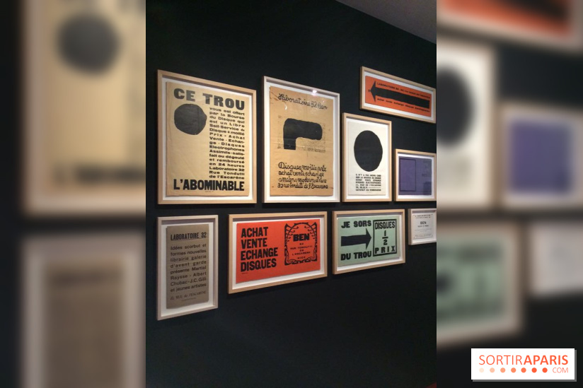 Photos de l'exposition Ben au musée Maillol 