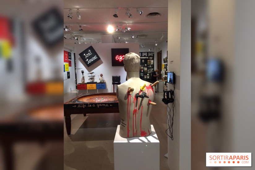 Photos de l'exposition Ben au musée Maillol 