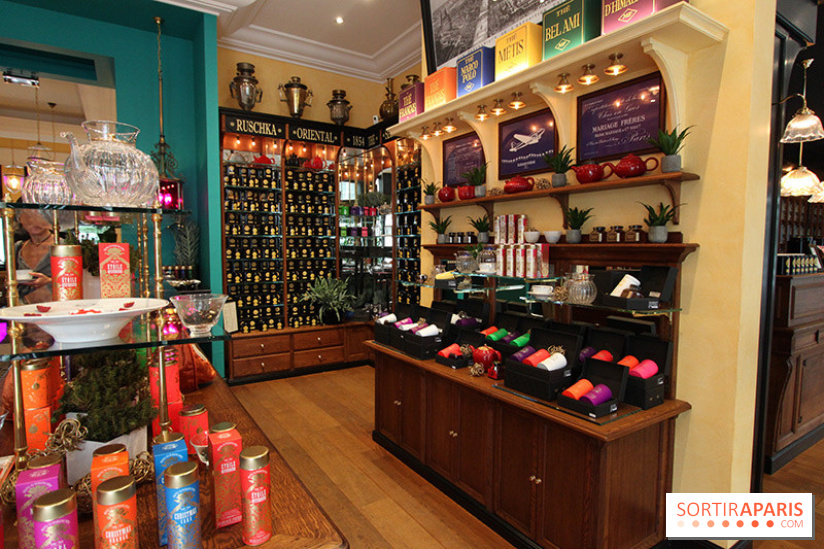 Mariage Frères Tour Eiffel, boutique-salon de thé