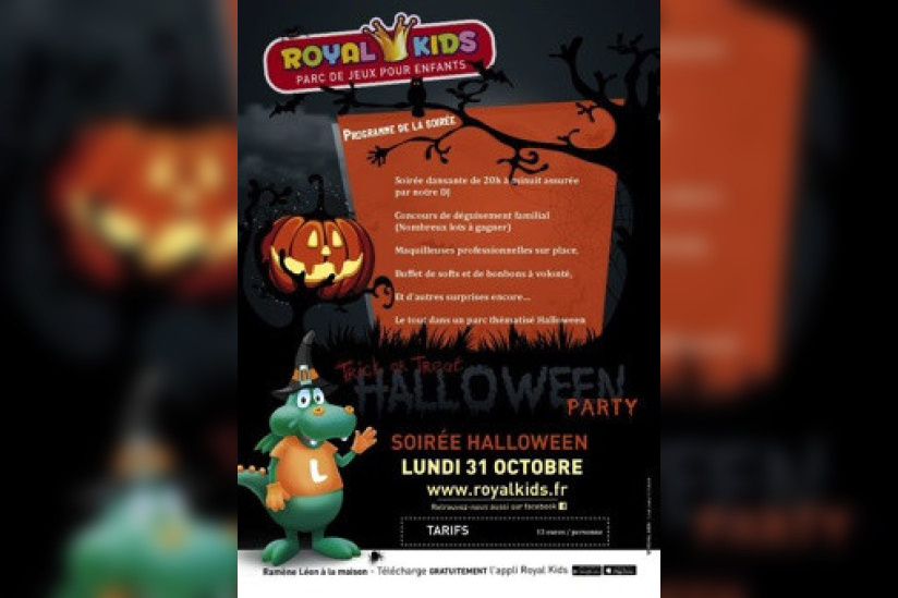 Halloween au Royal Kids Elancourt