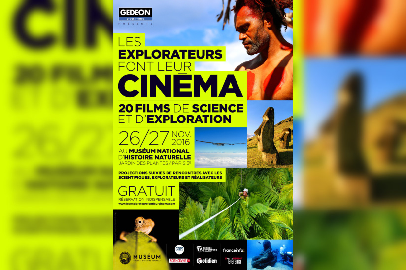 Les Explorateurs font leur Cinéma au Muséum d'Histoire Naturelle
