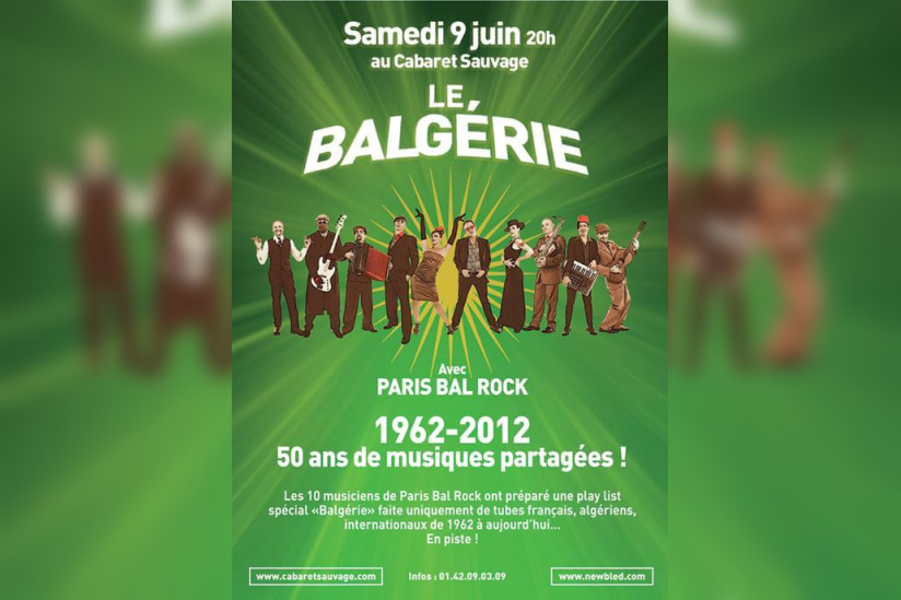 Sam. 09 juin LE BALGERIE avec le Paris Bal Rock @ CABARET SAUVAGE Paris