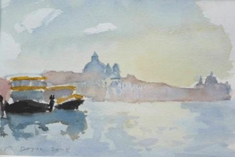 Michel DEPIN aquarelles PARIS/VENISE