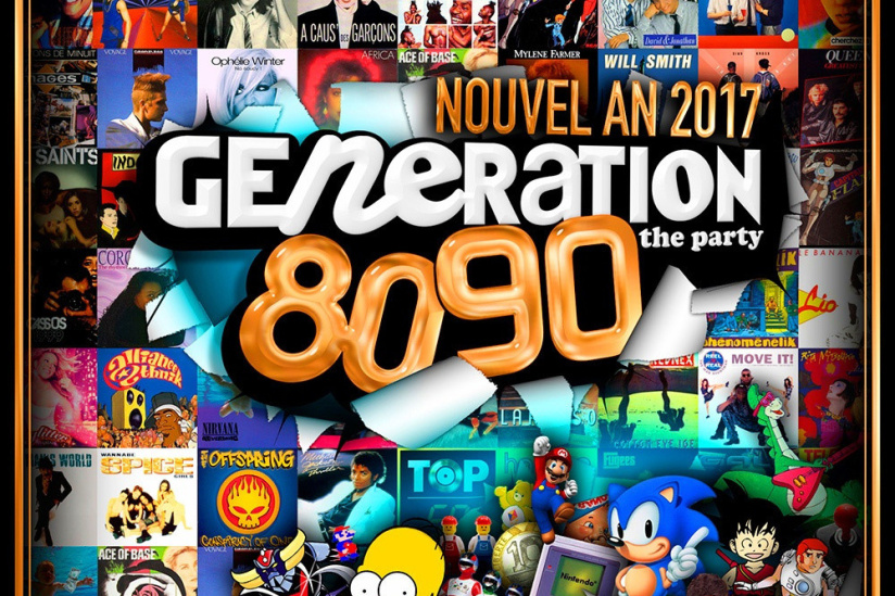 GENERATION 80-90 - Réveillon 2017 (10 CONSOS OFFERTES !)
