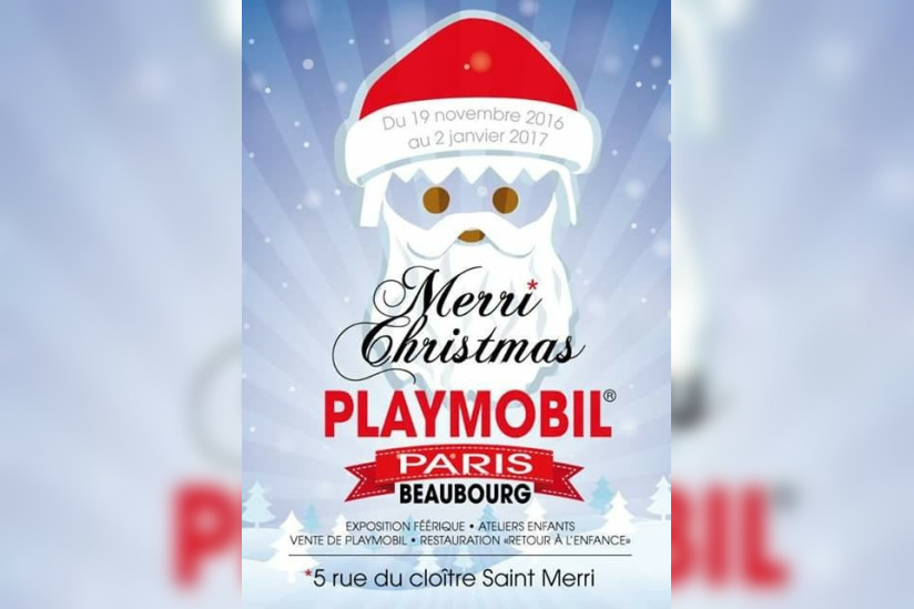 Exposition Playmobil, un Noël fantastique à l'Hôtel de Ville de