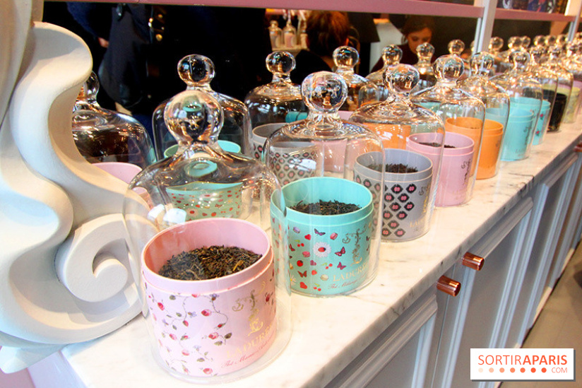 La première boutqiue Thé & Beauté de ladurée à Paris