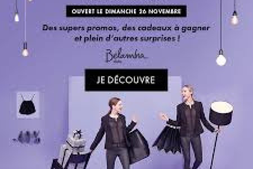 Black Friday à l'espace commercial de Saint Lazare