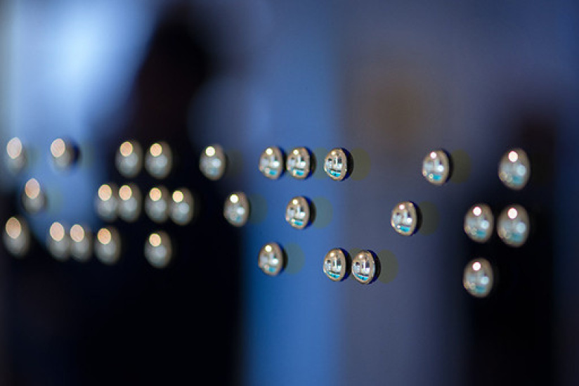 Expo A la lumière du braille à la Médiathèque de Montrouge