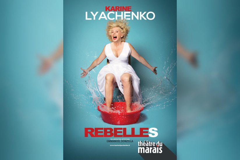 Karine Lyachenko dans Rebelles au Théâtre du Marais
