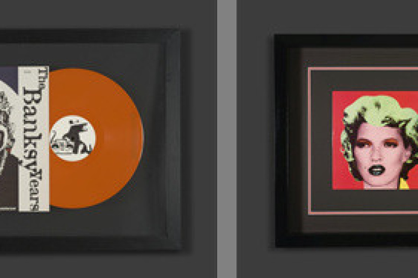 Vente Pop up Banksy au Royal Monceau