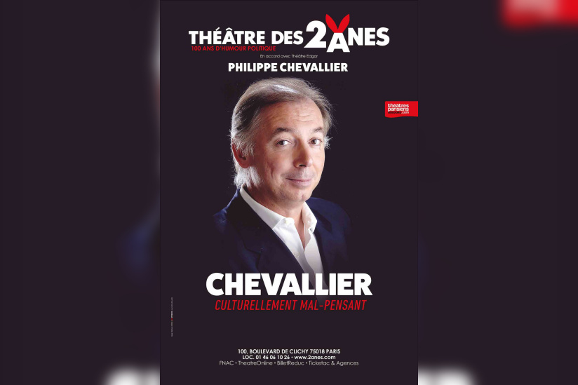Philippe Chevallier au Théâtre des 2 Anes