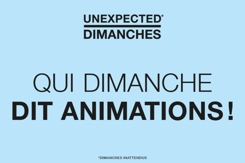 Animations tous les dimanches dans les Centres Commerciaux Parisiens