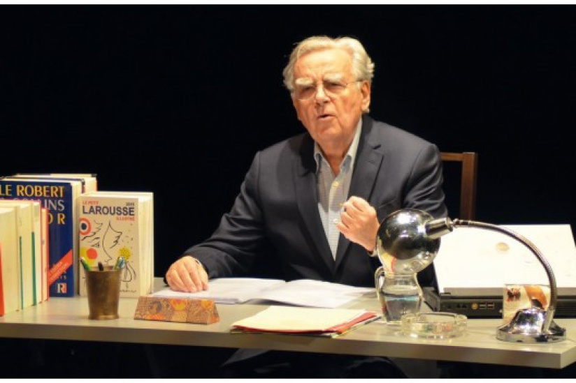 Bernard Pivot au Théâtre du Lucernaire
