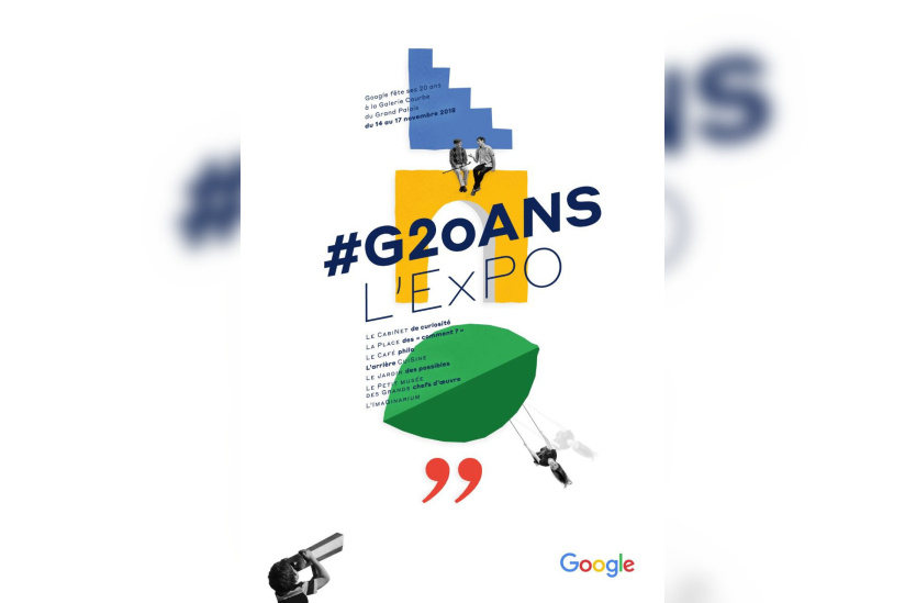 #G20ans : l'expo gratuite de Google au Grand Palais