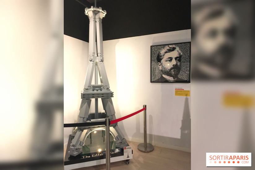 Exposition LEGO à l'Hôtel de Ville - la Tour Eiffel