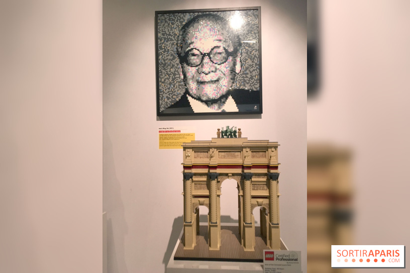 Exposition LEGO à l'Hôtel de Ville - l'Arc de Trimphe