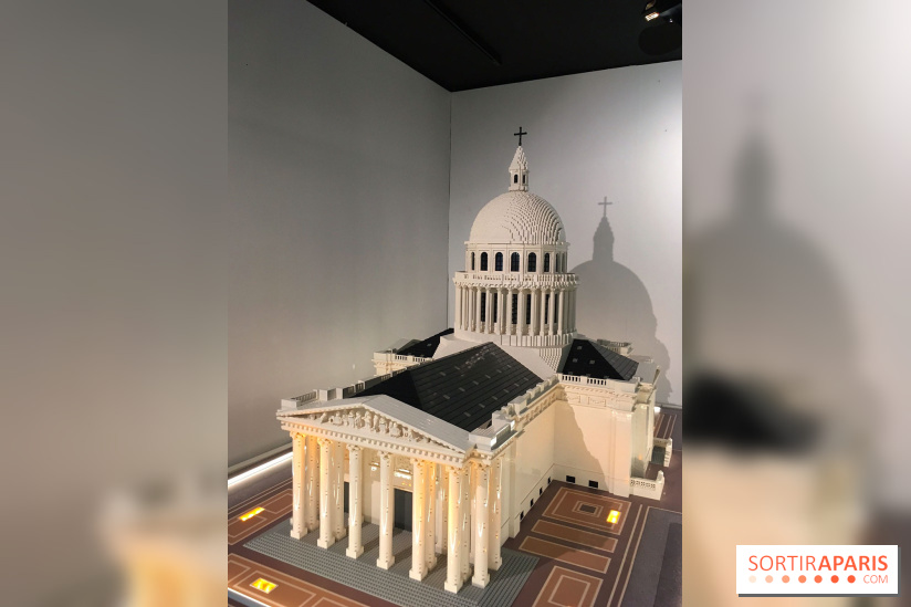 Exposition LEGO à l'Hôtel de Ville - le Panthéon