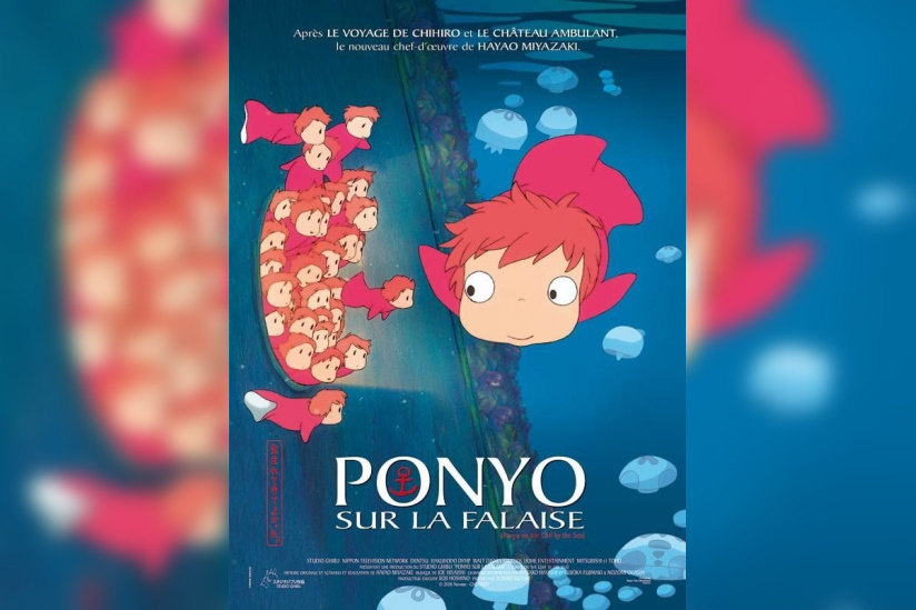 Ponyo sur la falaise