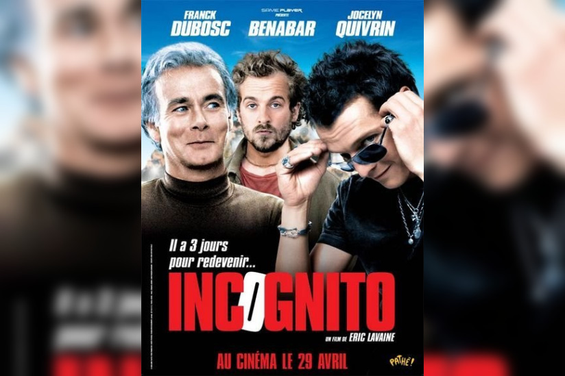 Incognito, Franck Dubosc, Bénabar, Jocelyn Quirvin