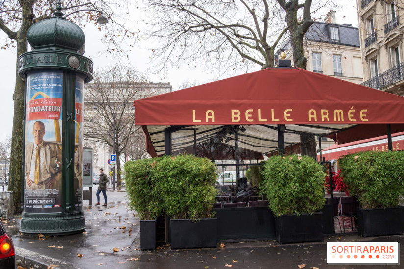 La belle armée : brasserie et bar à cocktail en face de l'Arc de Triomphe
