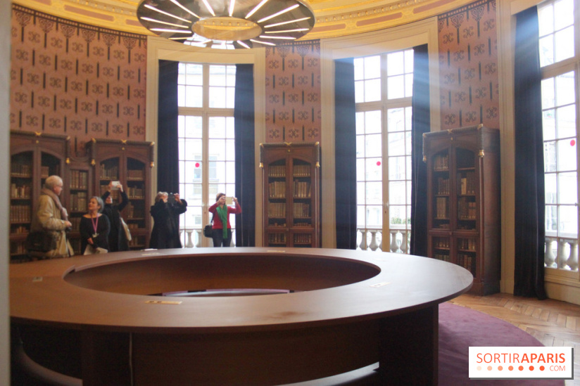 Rénovation de la BNF Richelieu  - rotonde de INHA