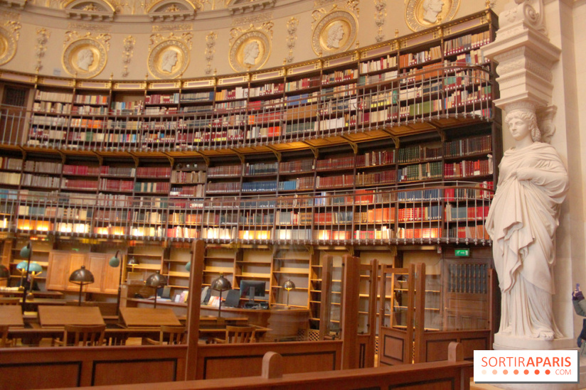 Rénovation de la BNF Richelieu - salle Labrouste