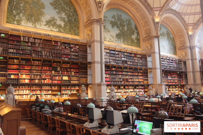 Rénovation de la BNF Richelieu - salle Labrouste
