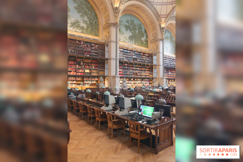 Rénovation de la BNF Richelieu - salle Labrouste