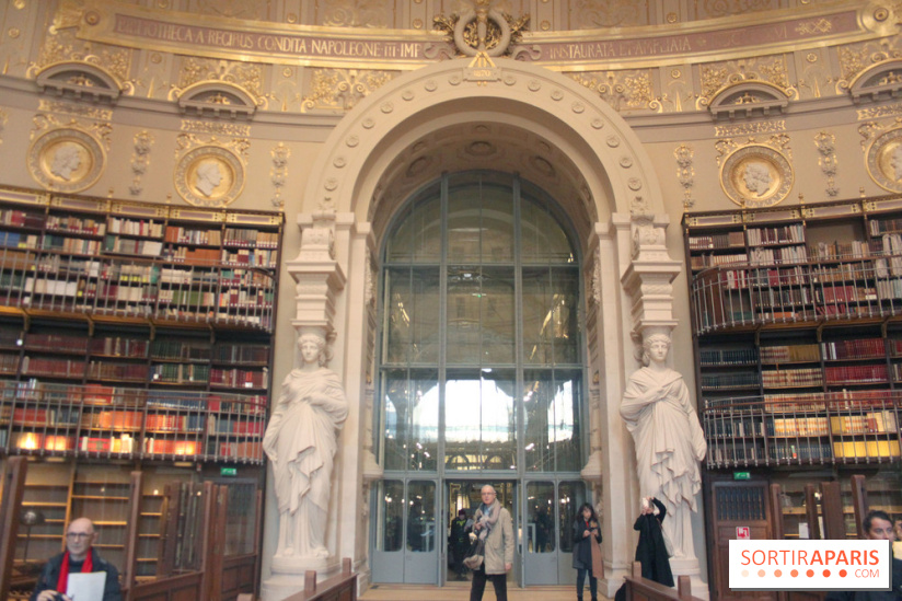 Rénovation de la BNF Richelieu - salle Labrouste