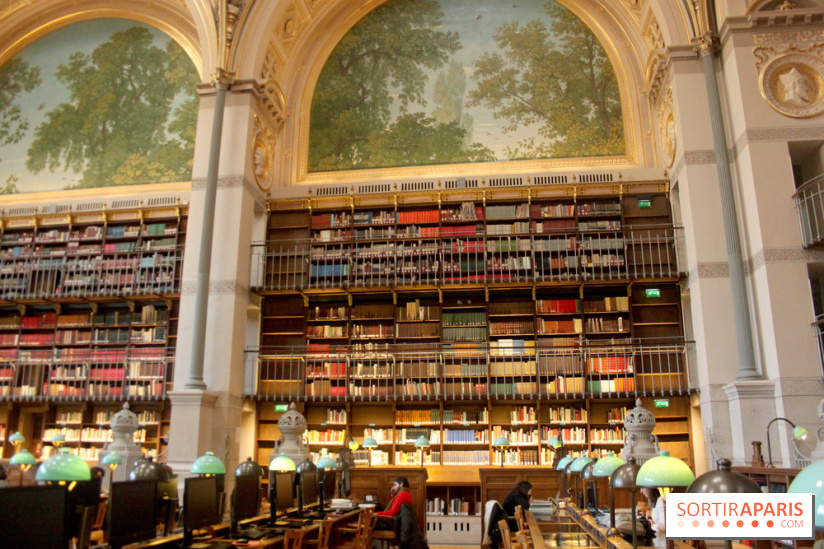 Rénovation de la BNF Richelieu - salle Labrouste