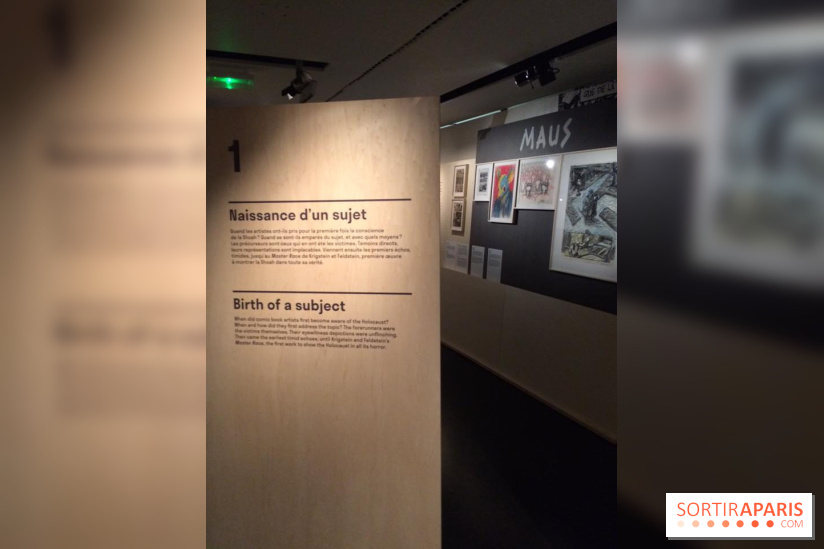 Shoah et bande-dessinée au Mémorial de la Shoah
