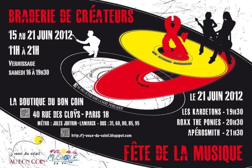 Braderie de Créateurs & Fête de la Musique