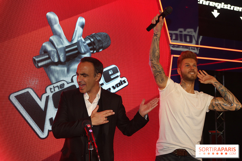 Inauguration du Studio The Voice au Musée Grévin