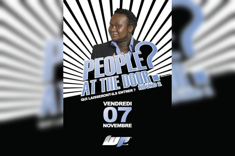 Soirée, Paris, People at the door, Etoile.