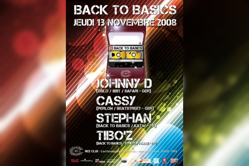 Soirée, Paris, Back to Basics, Rex Club