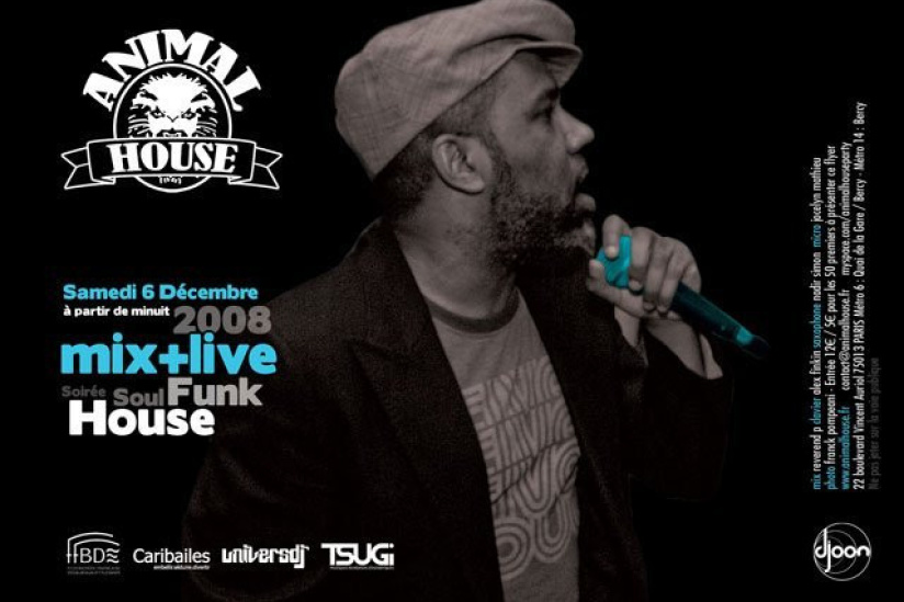 Soirée, Paris, Animal House, Djoon 