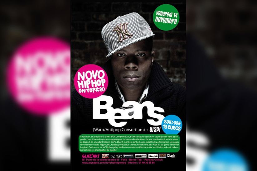 Concert, Paris, Novo Hip Hop On Top, Beans, Wapi
