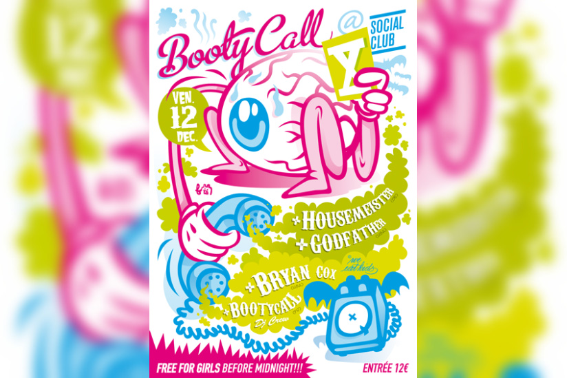 Soirée, Paris, Booty Call, Social Club, Housemeister, Godfather, Bryan Cox