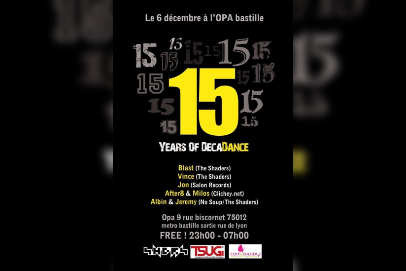 Soirée, Clubbing, OPA, Blast, Shaders