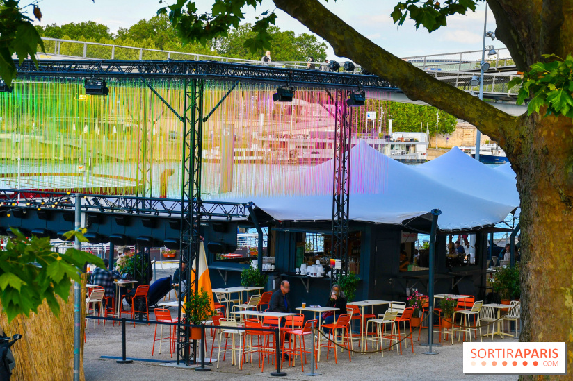 Plat/form, lieu de vie éphémère gourmet, arty et festif avec terrasse en bord de Seine à Paris