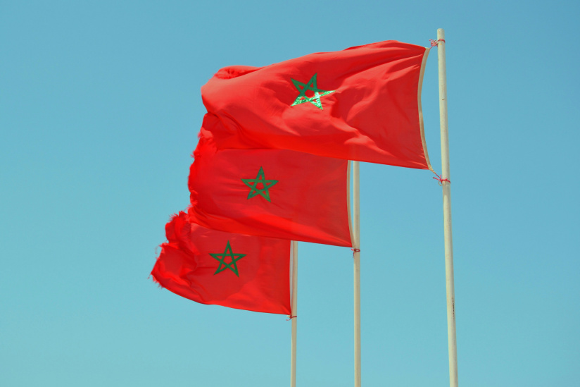 Drapeau Maroc