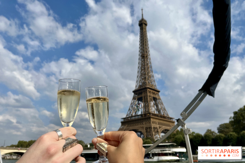 Sortie romantique : Une croisiere privée en couple le long de la Seine à Paris